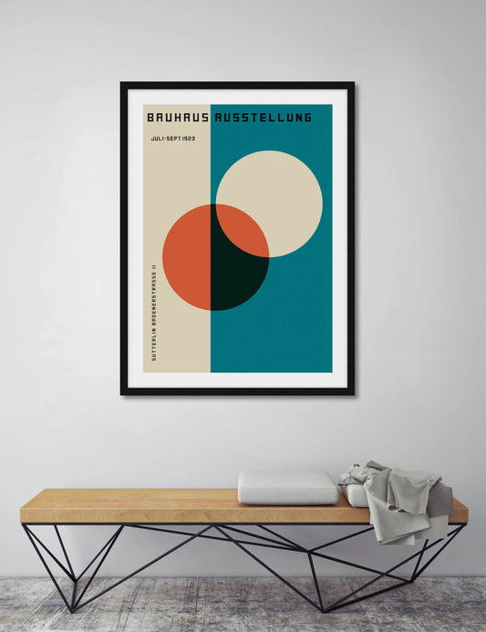 Bauhaus Ausstelling 1923 Circles Art Print