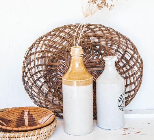 vintage boho nz stone crock ink bottle