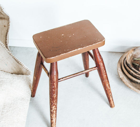Vintage Wooden Stool