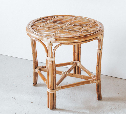 Ava Rattan Table - NEW