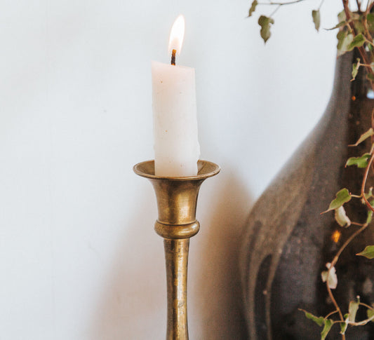 Brass Vintage Candleholder