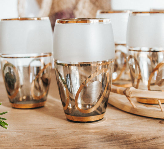 Vintage Glasses - Set of 6