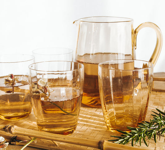 Vintage Jug and Glasses Set