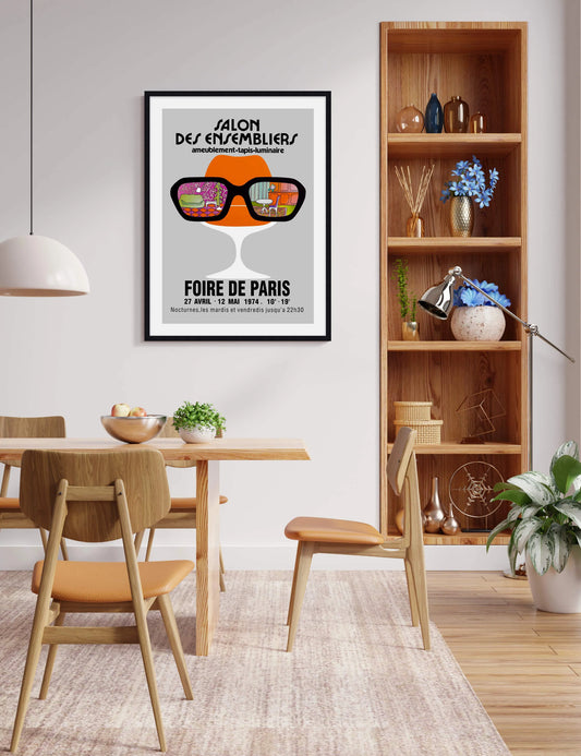 Salon Des Ensembliers Art Print