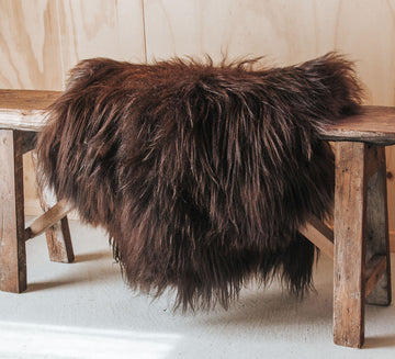 Arctic Natural Longwool Sheepskin