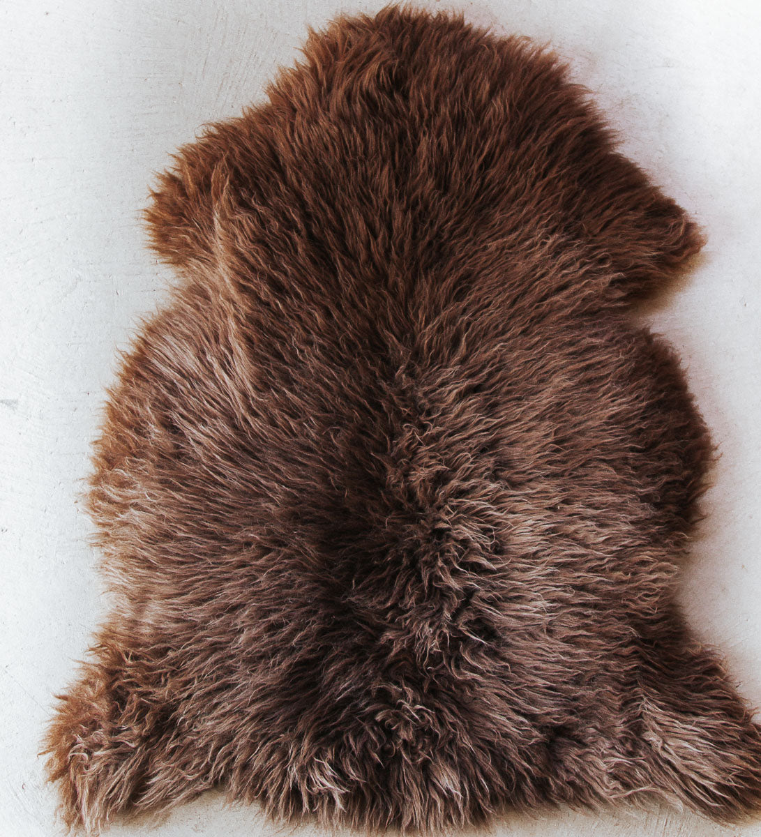 nz rustic longwool sheepskins organically shaped
