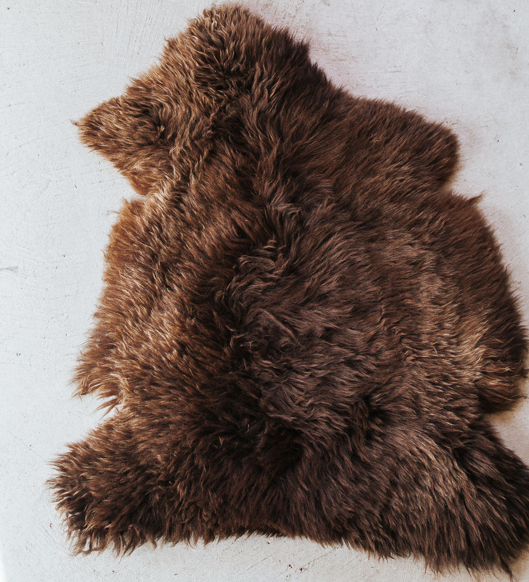 nz rustic longwool sheepskins organically shaped