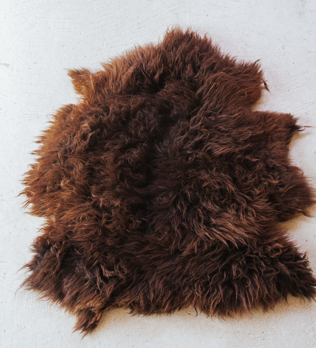 nz rustic longwool sheepskins organically shaped