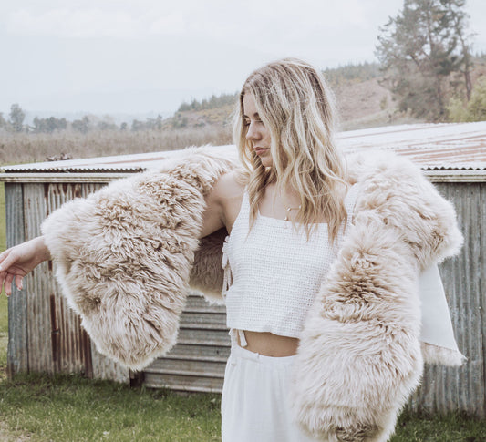 double nappa nz wool longwool luxury sheepskin