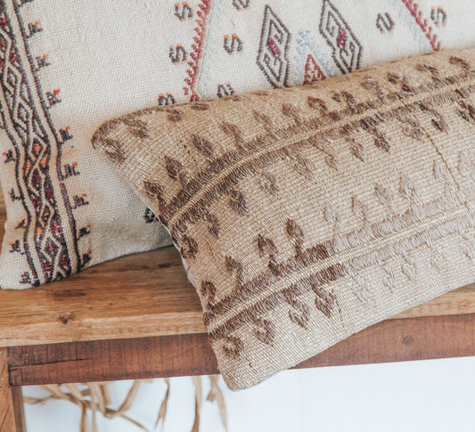 Lumbar Kilim Cushion 30x90cm