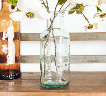 Vintage NZ Glass Bottle