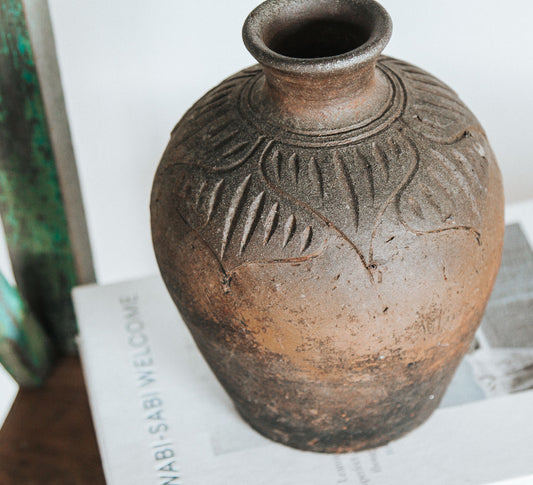 Rustic Terracotta Vase