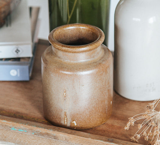 Vintage Temuka Storage Jar