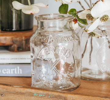 Vintage NZ Kilpatrick Glass Jar