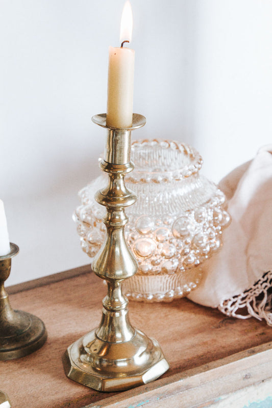 Brass Vintage Candleholder
