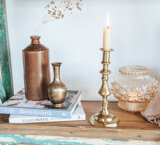 Vintage Brass Vase