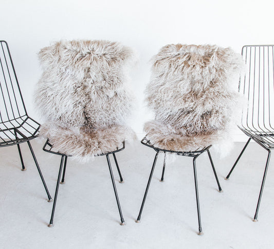 vintage retro Mid Century modern metal wire dining outdoor chair ico traders