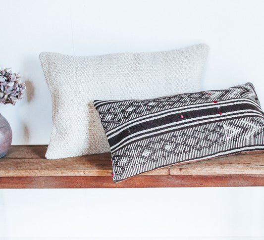 vintage boho turkish kilim cushion