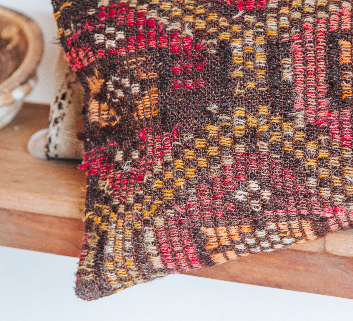 VINTAGE Boho turkish kilim throw cushion pillow