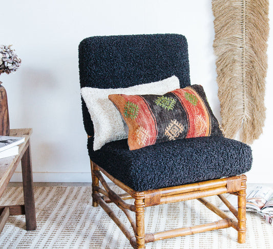 VINTAGE Boho turkish kilim throw cushion pillow