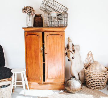 vintage metal industrial milk crate
