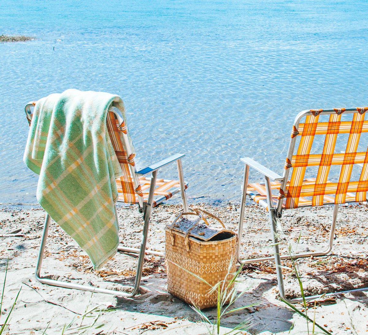 vintage retro boho nz wool blanket woollen bed throw picnic rug