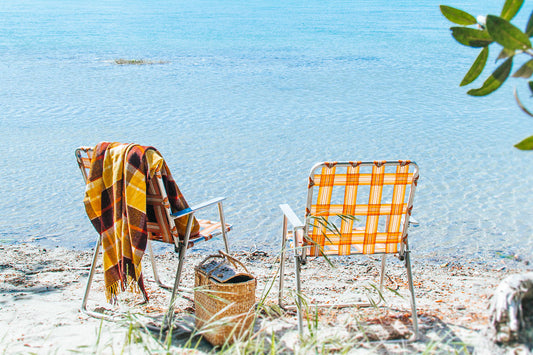 Pair of Vintage Picnic Chairs