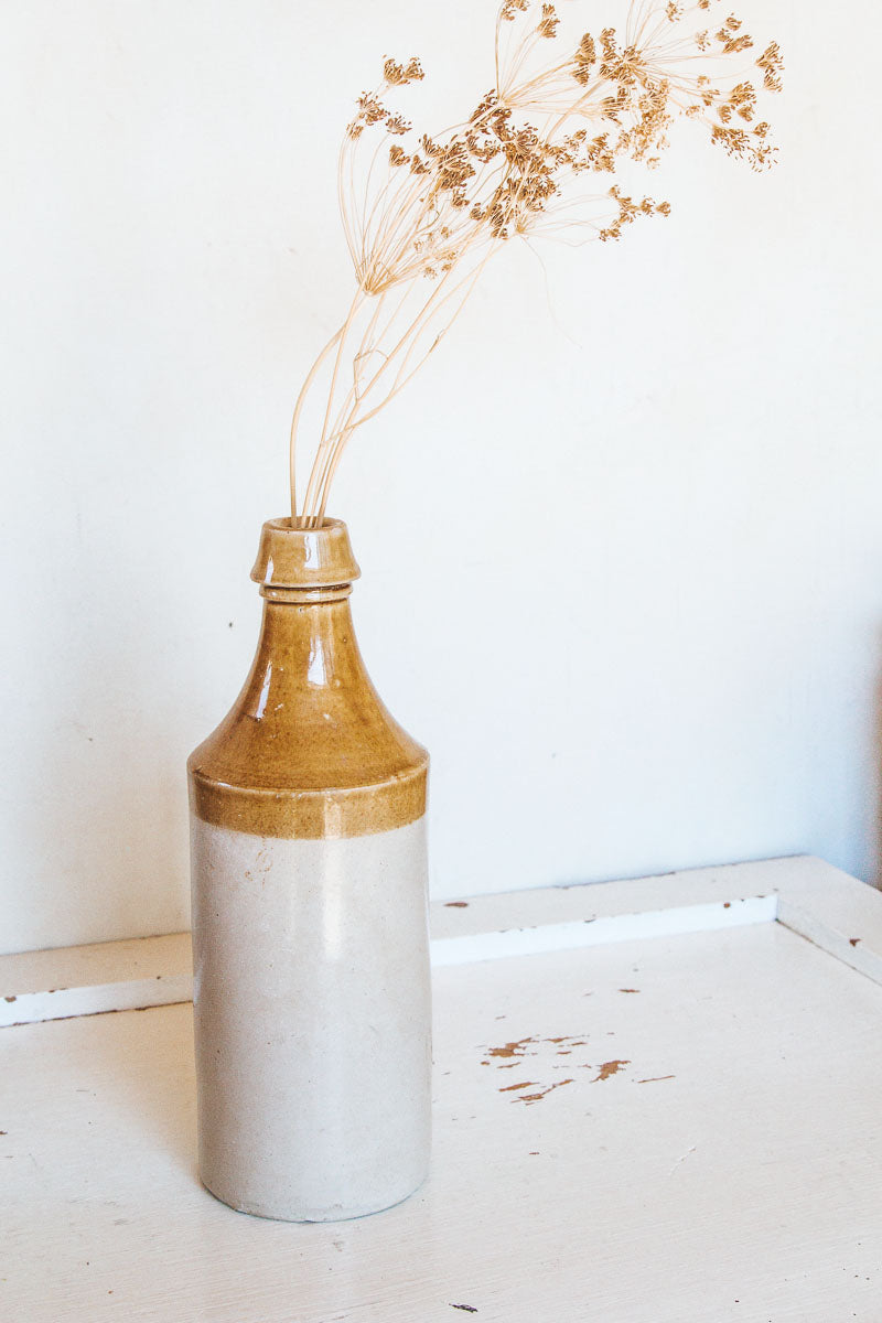 vintage boho nz stone crock ink bottle meeks ink dunedin