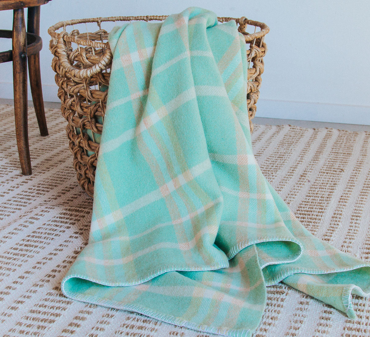 Vintage NZ Wool Blanket