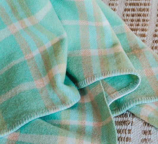 Vintage NZ Wool Blanket