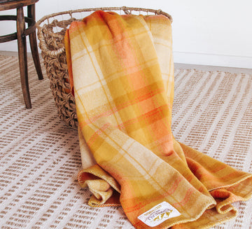 Vintage NZ Wool Blanket