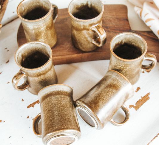Vintage Temuka Coffee Mugs (6)