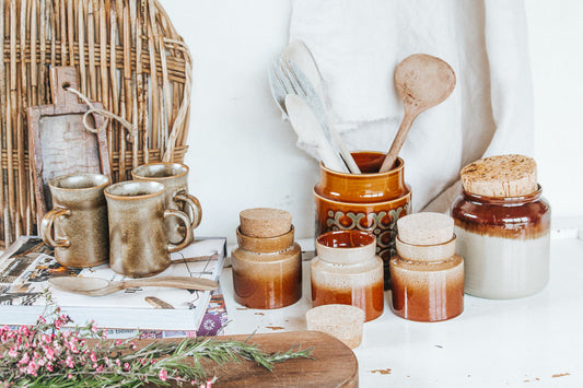 Vintage Hornsea Storage Jar