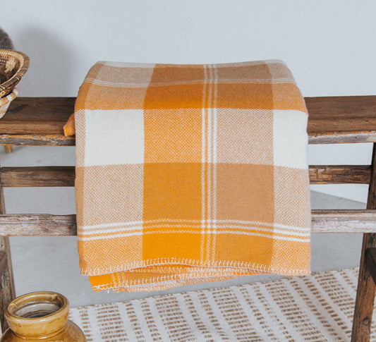 Vintage NZ 'Coronet - Napier' Wool Blanket