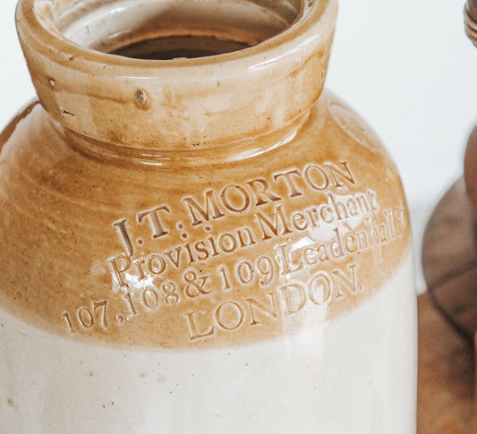 Large Vintage Stone Crock