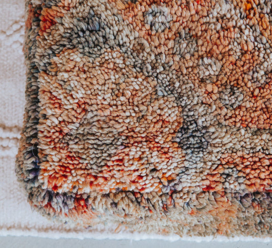 Vintage Moroccan Wool Floor Cushion