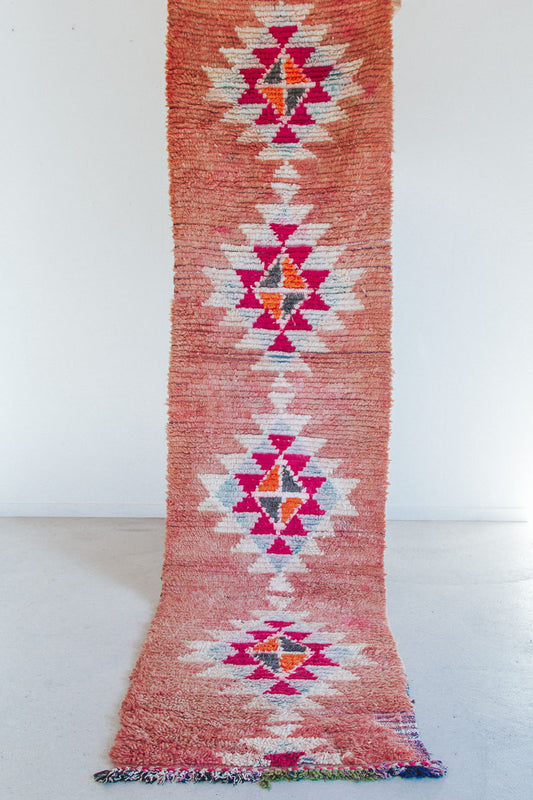 Vintage Moroccan Boujaad Runner 76x300cm