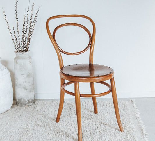 vintage boho bentwood antique wooden chair