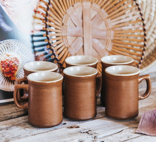 vintage boho nz temuka coffee mug cups