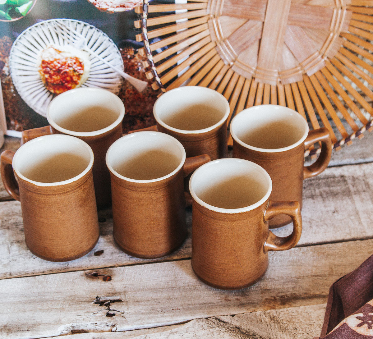 vintage boho nz temuka coffee mug cups