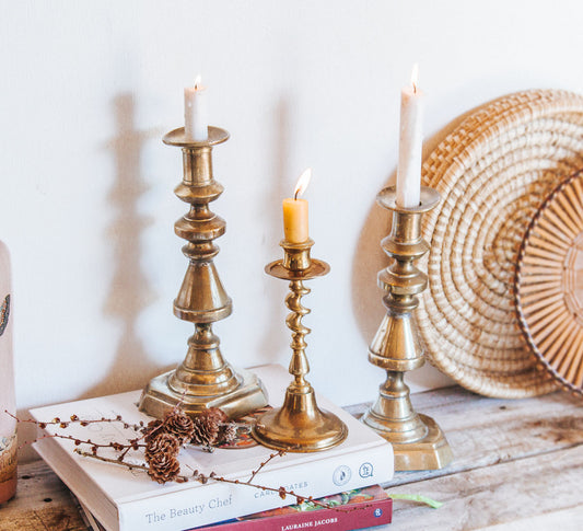 Brass Vintage Candleholder