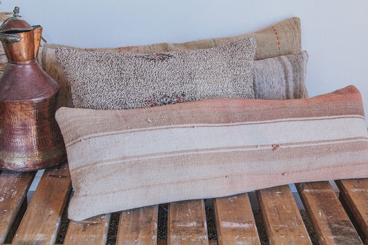 Lumbar Kilim Cushion 30x90cm