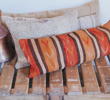 Lumbar Kilim Cushion 30x90cm