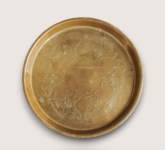 Vintage Brass Tray