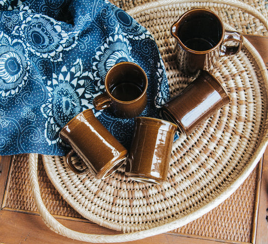 Woven Rattan Tray