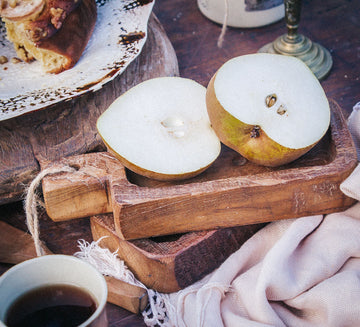 vintage rustic wooden serving tray