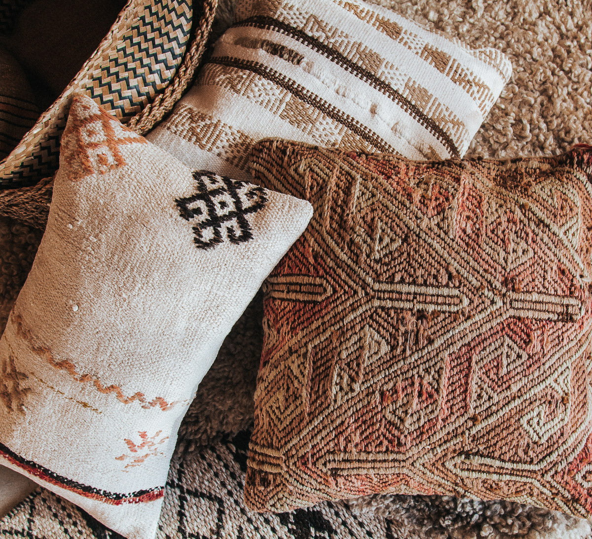 vintage boho turkish kilim lumbar cushion couch bed pillow floor cushion euro cushion