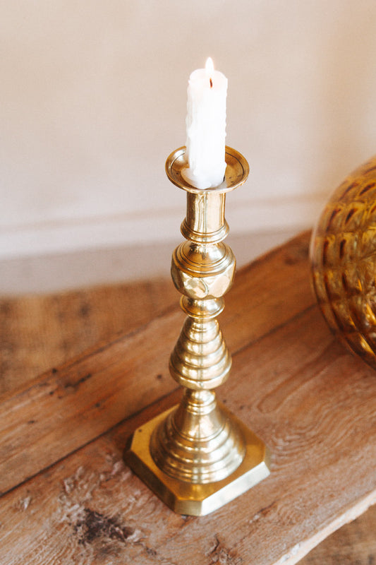 Brass Vintage Candleholder