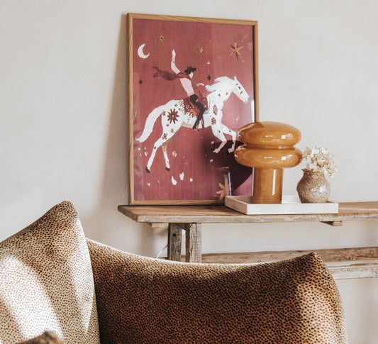 Cowboy Framed Print