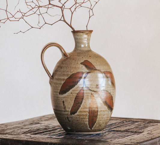 Vintage Pottery Pitcher